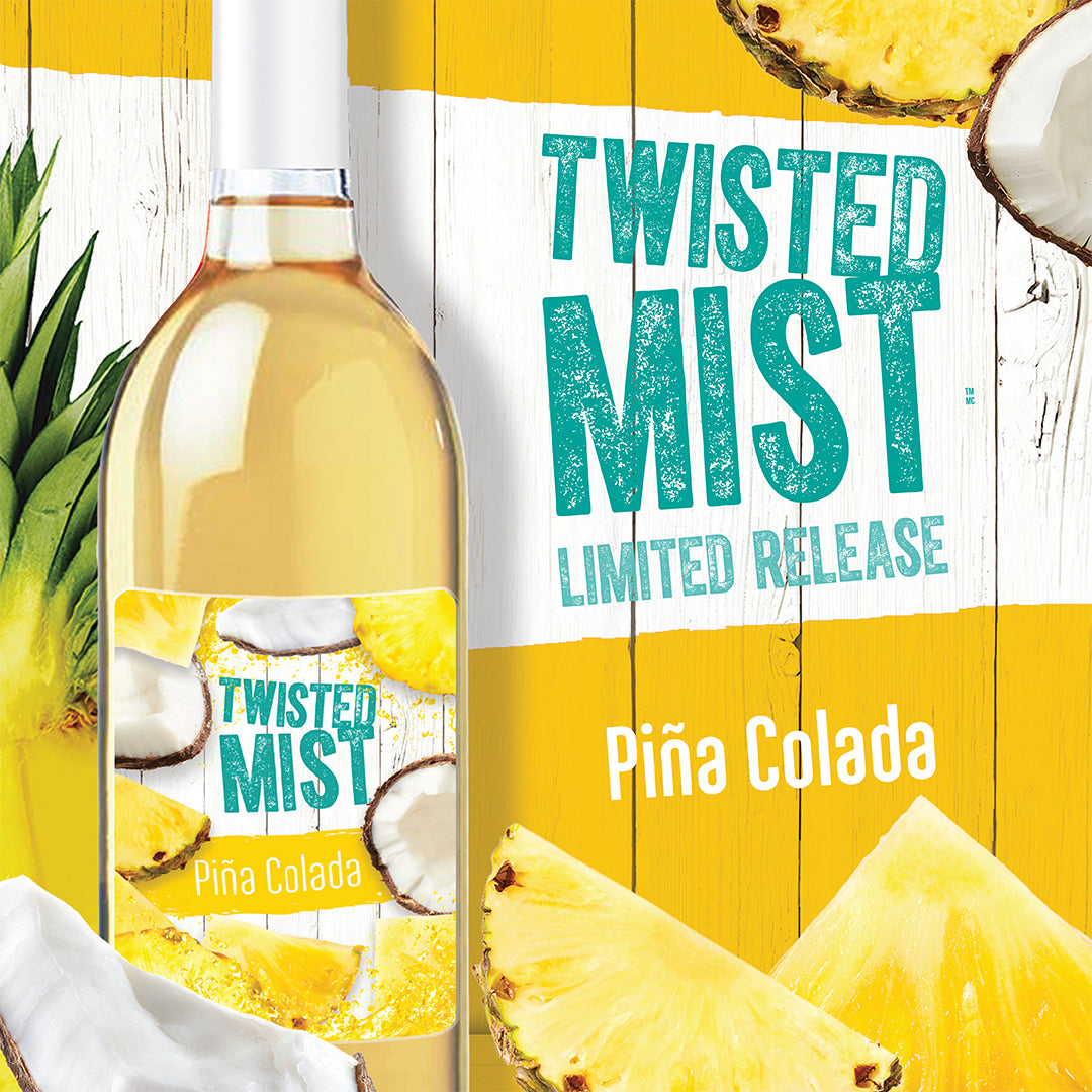 Twisted Mist Piña Colada