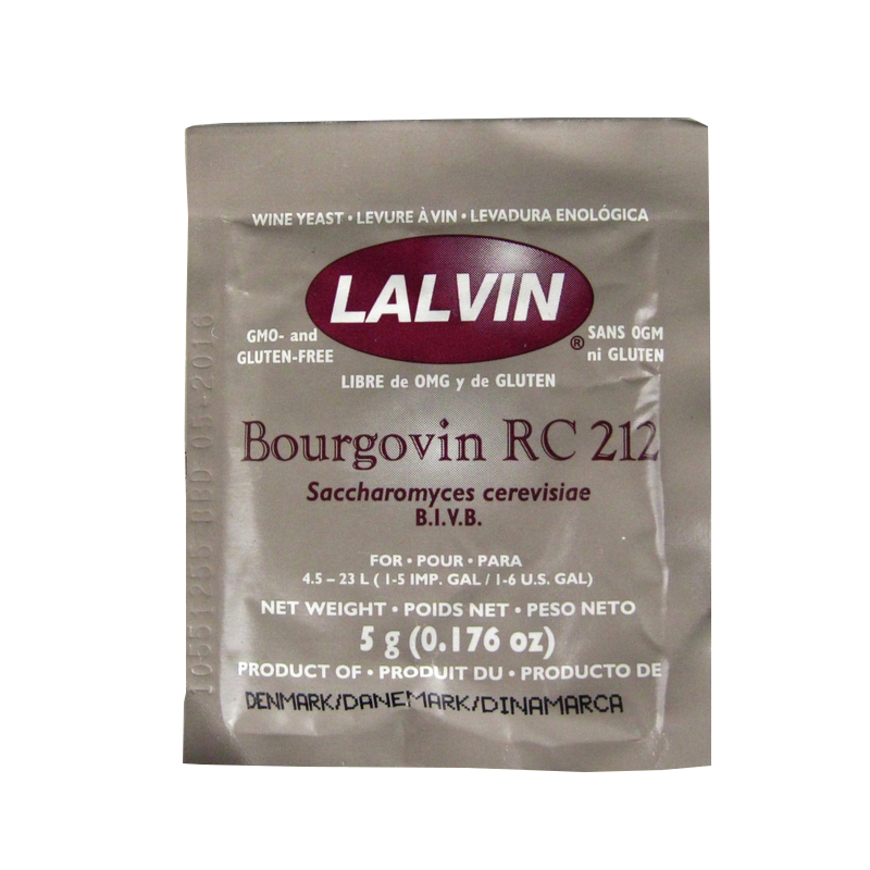 Lalvin RC212 Bourgovin Wine Yeast