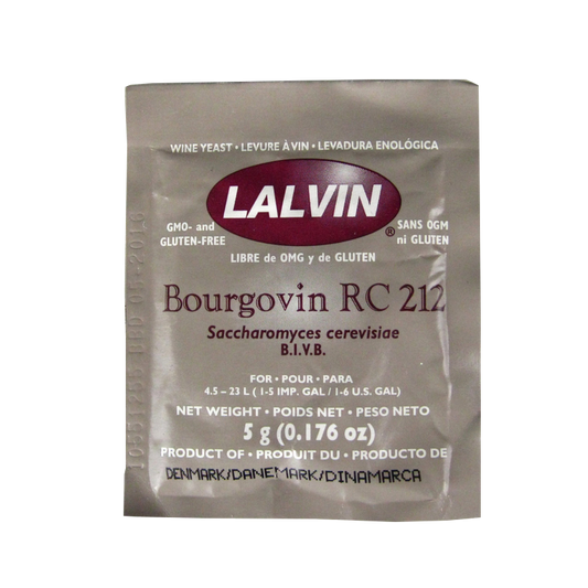 Lalvin RC212 Bourgovin Wine Yeast