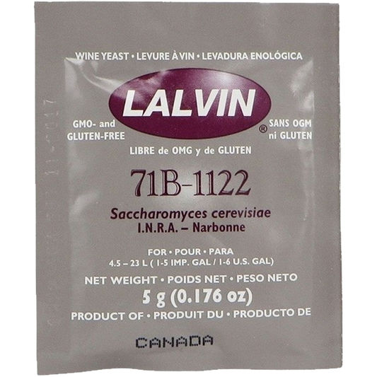 Lalvin 71B-1122 Narbonne Wine Yeast