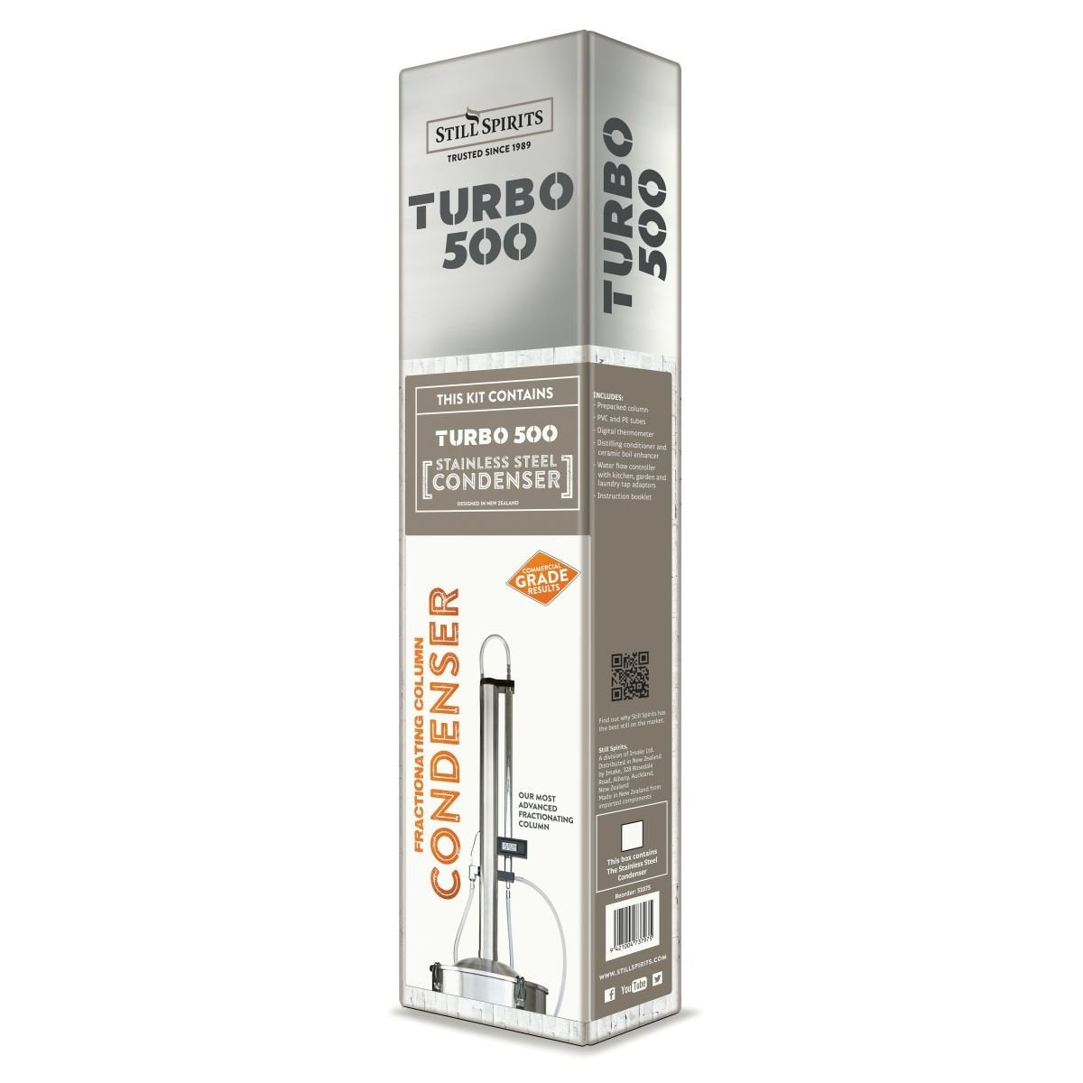 Still Spirits Turbo 500 (T-500) Water Distiller & Oil Extractor with Reflux Column