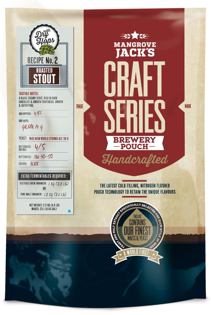Mangrove Jack's Craft Series Roasted Stout with Dry Hops