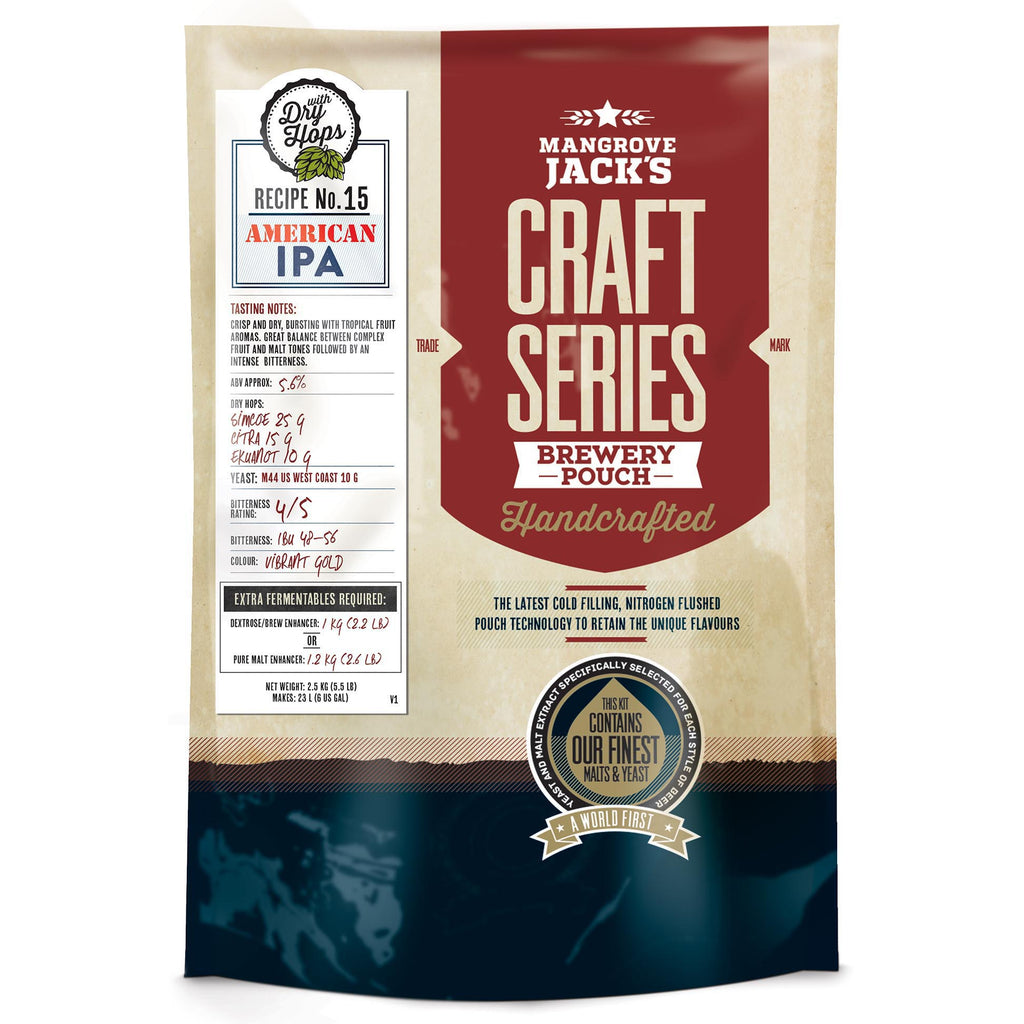 Mangrove Jack's Craft Series American IPA with Dry Hops