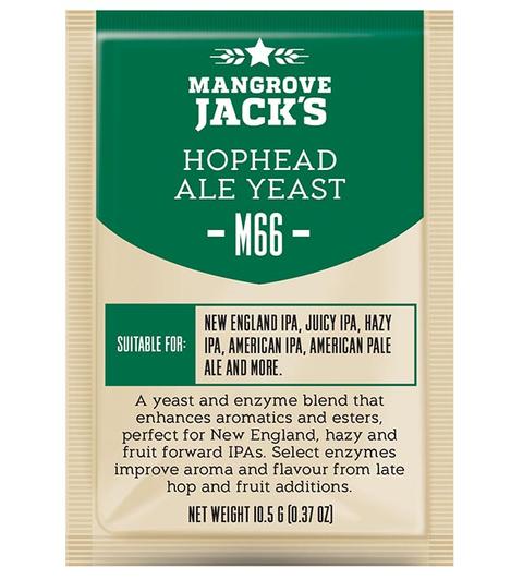Mangrove Jack's M66 Hophead Ale Yeast 10g