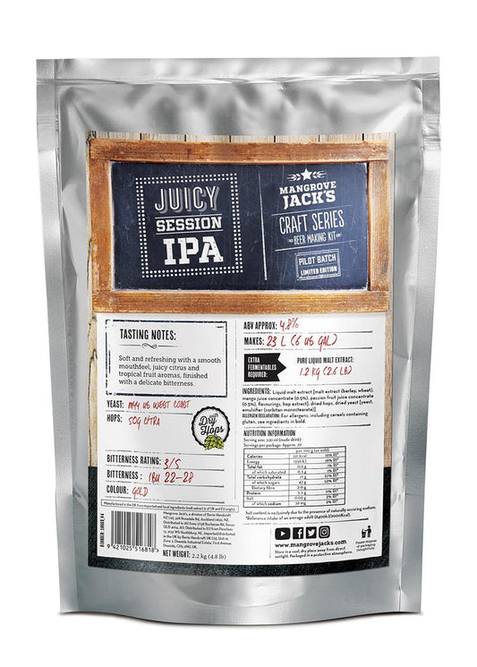Mangrove Jack's Craft Series Juicy Session IPA with Dry Hops