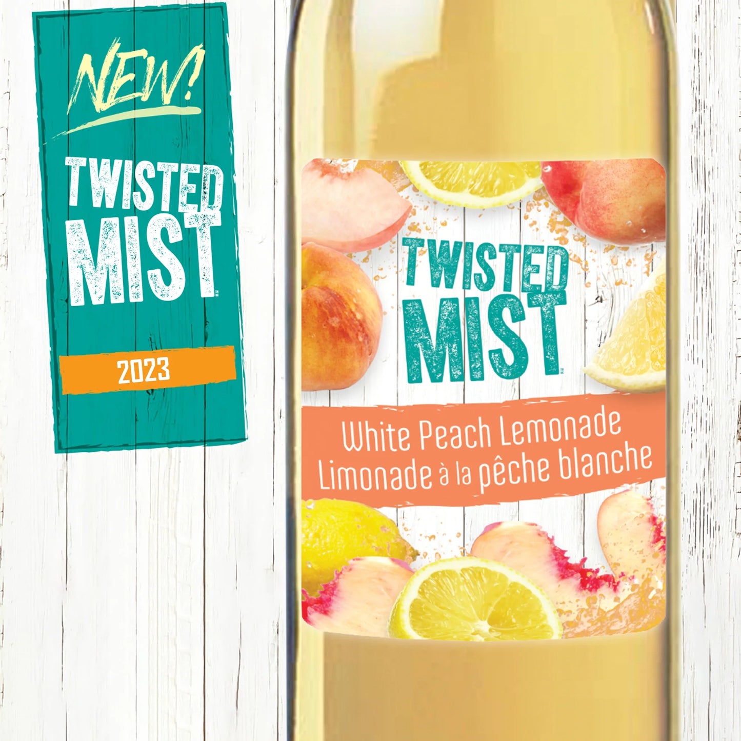 Twisted Mist White Peach Lemonade