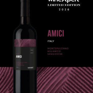LE26 AMICI Montepulciano Anglianico Sangiovese ITALY w/skins