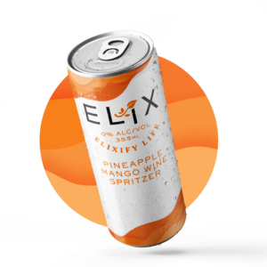 Elix Pineapple Mango Wine Spritzer Zero Alcohol