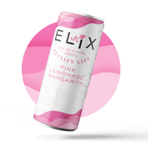 Elix Pink Lemonade Margarita Zero Alcohol