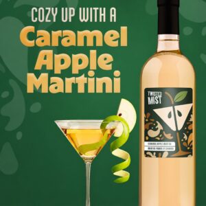 Twisted Mist/Caramel Apple Martini